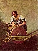 Francisco de Goya Der Schleifer Sweden oil painting artist
